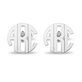 Personalized Initial Name Monogram Cufflinks For Men And Boys - Giva